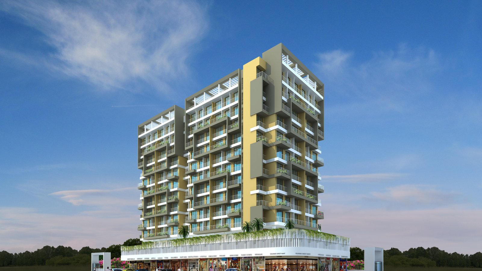 Residential Multistorey Apartment for Sale in Plot No-9/10, Sector-2, Off 15M Road, Near Samaj Mandir,Karanjade , Panvel-West, Mumbai